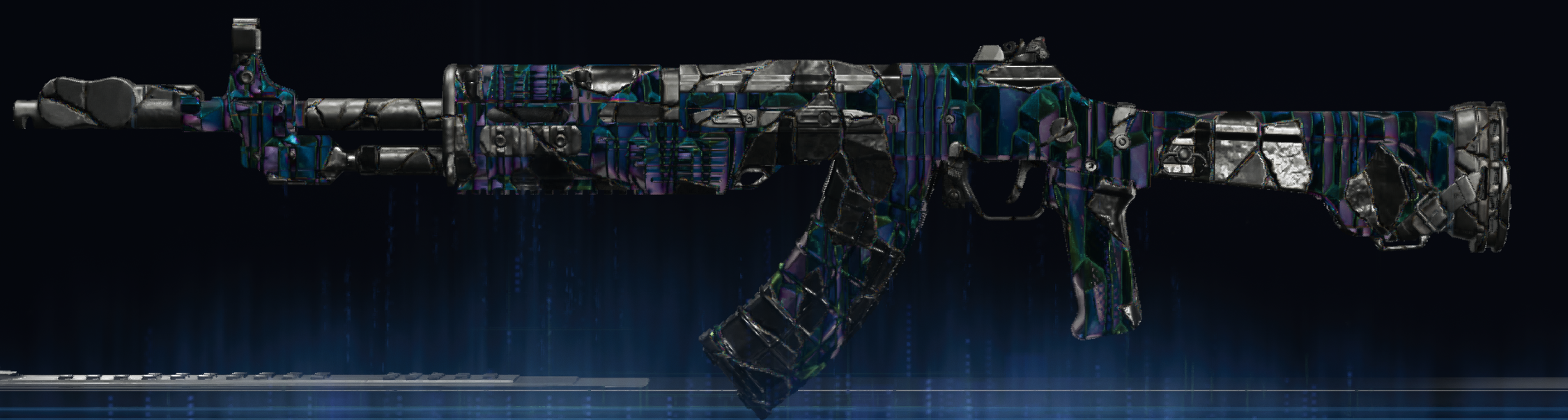 Rendu du camouflage Verre étoilé sur AN-94
